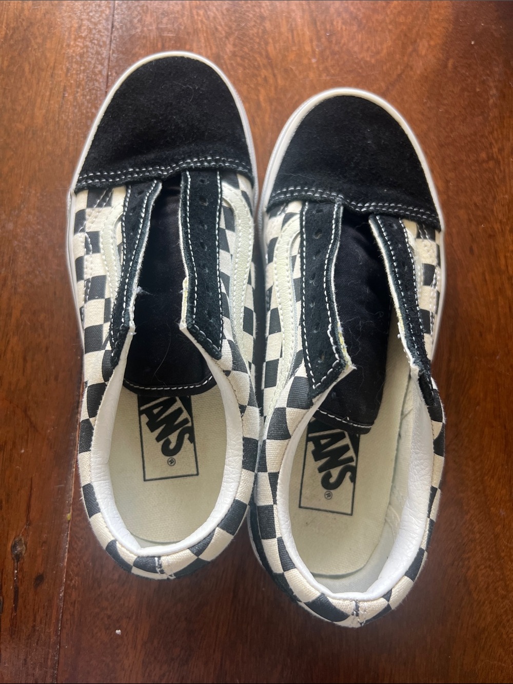Vans Sneakers in Black & White Checkerboard